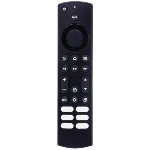 Kindsion Controle remoto infravermelho compatível com Smart TVs Hisense, 40A4NF, 43A7NF, 43QD65NF, 43QD6QF, 50QD6QF, 50QD7QF, 55QD7QF, 55U65QF (sem controle de voz)