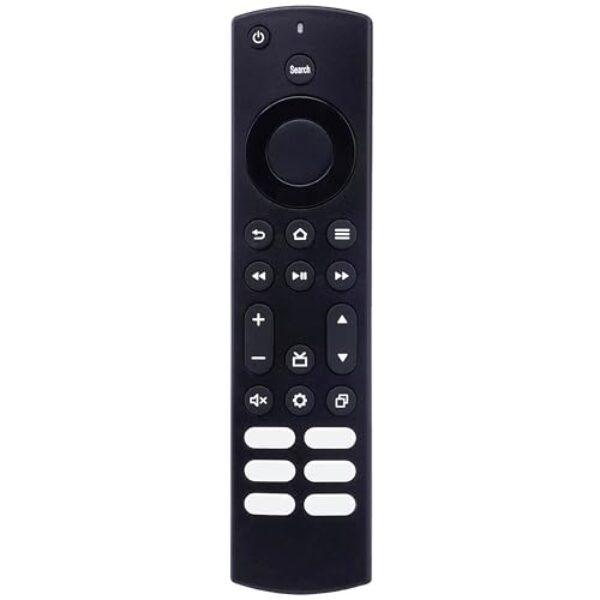 Kindsion Controle remoto infravermelho compatível com Smart TVs Hisense, 40A4NF, 43A7NF, 43QD65NF, 43QD6QF, 50QD6QF, 50QD7QF, 55QD7QF, 55U65QF (sem controle de voz)