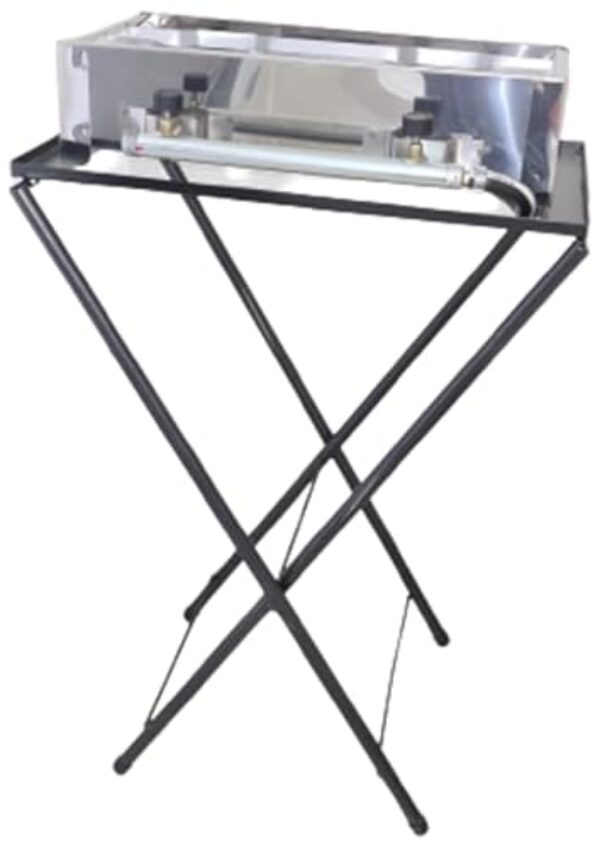 Kit - Fogão Inox 2 Bocas E Suporte Dobravel