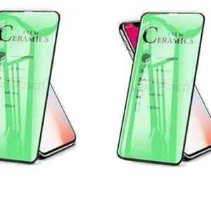 kit 02 Películas Anti Risco 9D Ceramica Clear HD Para Xiaomi Poco C75 / Redmi 14C