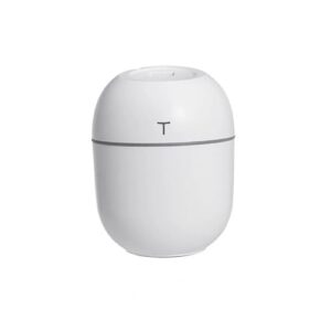 Kit 2 Difusor e umidificador usb led portátil egg aromatizador e purificador de ambiente