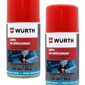 Kit 2 Higienizadores Ar Condicionado Automotivo – Limpeza Completa, Anti-Odor e Cheiro de Carro Novo