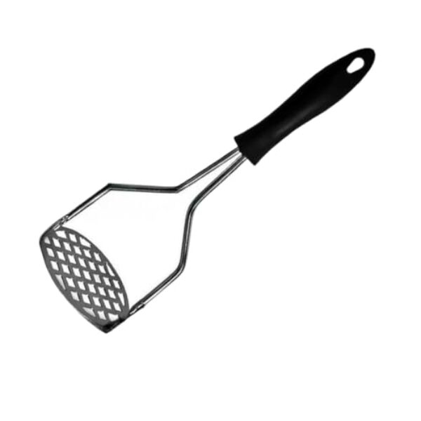 Kit 2 Utensílios para Cozinha Inox: Triturador de Alho e Amassador de Batata Espremedor Resistente moedor de alho，triturador de alho，mini processador，processador de alimentos，triturador de alho