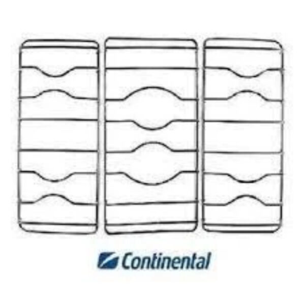 Kit 3 Grelhas Trempe Grade Fogão Continental Novita 5 Bocas para fogão