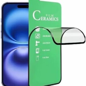 Kit 3 Pelicula Ceramica Fosca Premium IPhone17 nano gel Kit 3 Proteção H9 Pelicula Toque Acetinado (iPhone 17 Pro Max)