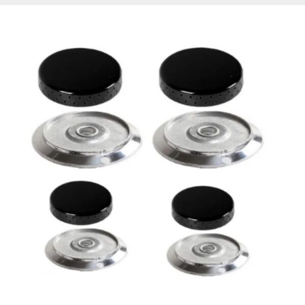 Kit 4 Bocas Fogão Continental Singolo 2p 2 Gd Peças De Fogão
