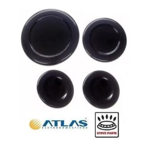 Kit 4 Espalhador Tampa Boca Peças Fogão Atlas Genova 4 Bocas
