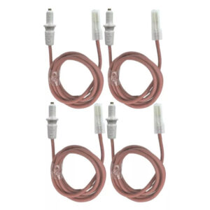 kit 4 velas + 4 molas acendedor fogao venax peças para fogao