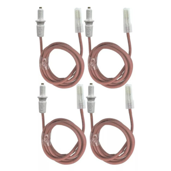 kit 4 velas + 4 molas acendedor fogao venax peças para fogao