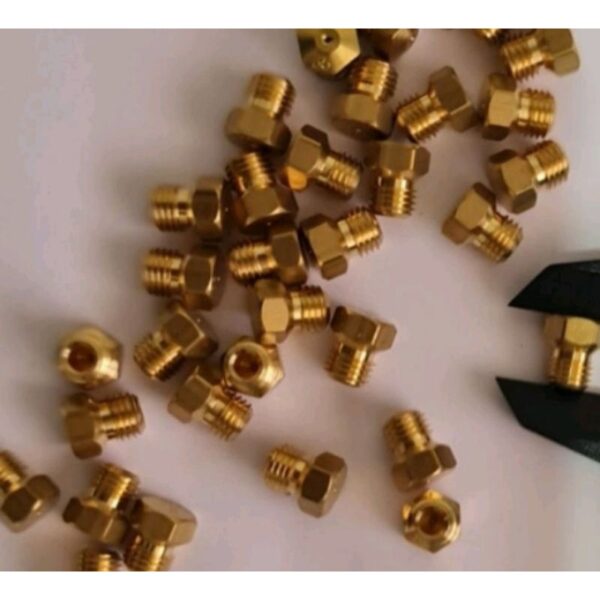 kit 6 Bico Injetor para Fogão GLP Botijão / Fogão Brastemp e Consul 5 bocas / 2g 3pq + 1 Forno.