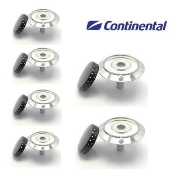 kit 6 bocas 3 grande 3 pequenas para o fogao continental