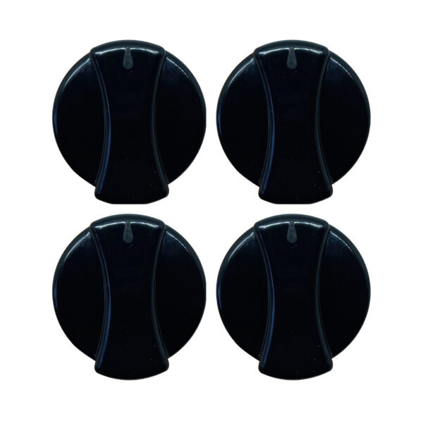 Kit Botão Manipulador Fogão de Mesa Cooktop Fischer 4 Bocas 1519 9788 Original