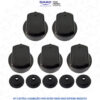 KIT COM 5 BOTÕES MANÍPULOS + 5 VEDAÇÕES PARA BOTÂO; FOGÃO DAKO SUPREME E MAGISTER 4 OU 5 BOCAS 100% ORIGINAIS DE FÁBRICA