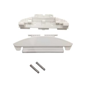 KIT DOBRADIÇA E BASE BRANCA COMPATÍVEL LAVADORA DE ROUPA- BWH11A