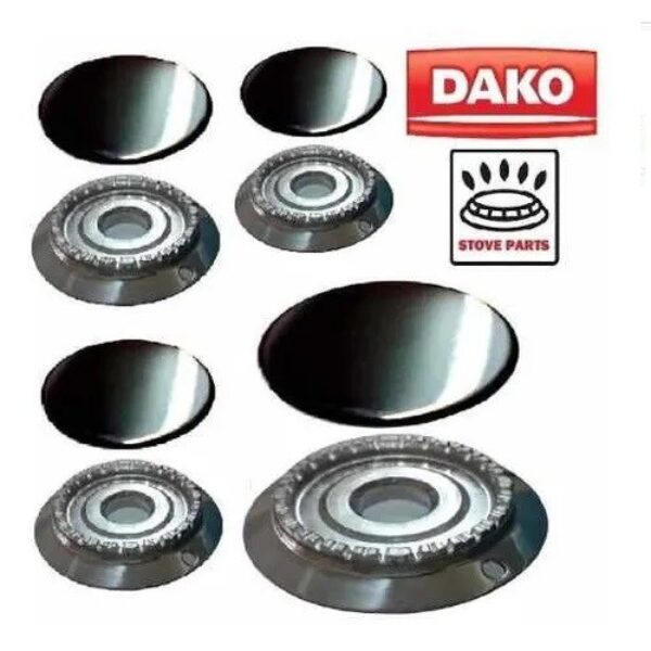 Kit Espalhador + Queimador Fogão Dako Diplomata 1pq 2gd 1gig