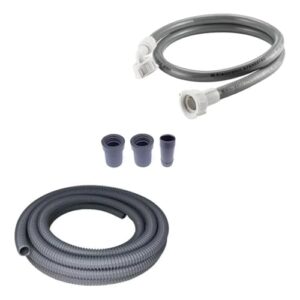 Kit Extensor Mang Entrada 2m + Saída Sanfonada 2m + Emenda