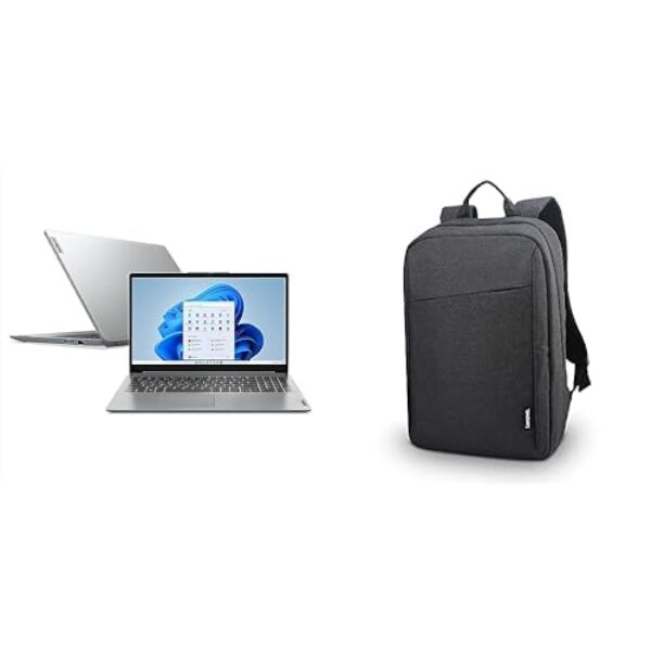 Kit Lenovo - Notebook Lenovo IdeaPad 1i i5-1235U 8GB 256GB 15.6" W11 + Mochila para Notebook Preta