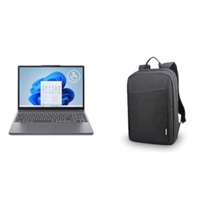 Kit Lenovo - Notebook Lenovo IdeaPad Slim 3 Core i5-13420H 8GB 512GB SSD Tela 15.3" Touch Screen - 83NS000ABR W11 + Mochila para Notebook Preta