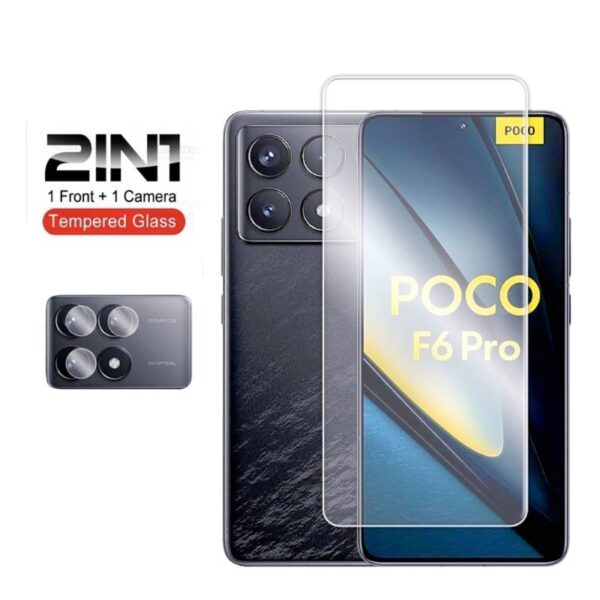 KIT Para Xiaomi Poco X6 5G Poco F6 pro.F6 poco x6 Pro poco C65 poco M6 Pro +Vidro de Câmera