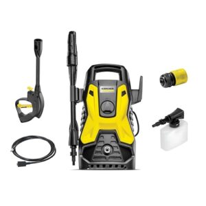 Kärcher Lavadora de Alta pressão Prática Black 1500 PSI/Libras 1400W 300L/h com Aplicador de Detergente e Lança Regulável 127V