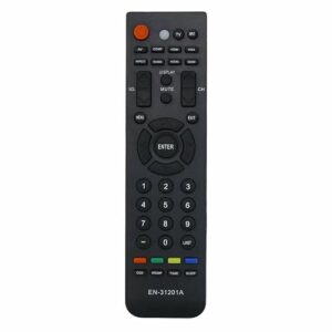 KRPTQJoo Controle remoto de TV para Element ELCHW261 ELCHW321 ELDHW421 ELPCFT421 ELPCFT501 PLX-4202 PLX-4202B PLX-5002 PLX-5002B ELCHS371 ELDHS421 LED LCD Television