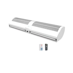 KUYBTU Máquina de cortina de ar, silenciosa comercial, máquina de cortina de porta, 120 cm, estilo de controle remoto - uma cor-90 cm