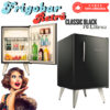 LANÇAMENTO! Frigobar Retrô Geladeira Brastemp 76 Litros Classic Red / Classic Black – 110V / 220V