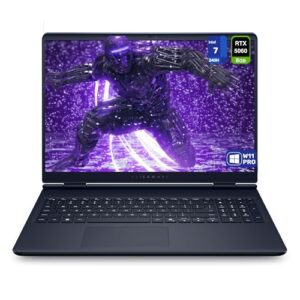 Laptop para jogos Alienware 16 Aurora, Intel 7-240H, 32 GB DDR5 RAM, SSD PCIe de 1 TB, tela WQXGA de 16 polegadas (2560 x 1600) 120 Hz, Nvidia G-Force RTX 5060, teclado retroiluminado, W11 Pro, azul