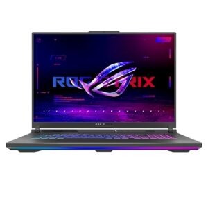 Laptop para jogos ASUS ROG Strix G18 (2025) 197105964907, ROG FHD+ 16:10 144Hz, NVIDIA GeForce RTX 5060, processador móvel AMD Ryzen 9 8940HX, 16GB DDR5-5200Mhz, 16GB DDR5-5200Mhz, 16 GB TB SSD, Wi-Fi