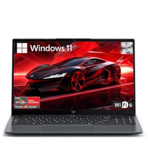 Laptop para jogos com AMD Ryzen7 7730U de 8 núcleos (até 4,5 GHz), 16 GB DDR4 RAM 512 GB SSD, placa de vídeo AMD Radeon, tela IPS WiFi de 244 polegadas, Windows 11, laptop de alto desempenho para
