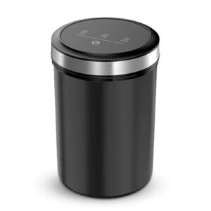 Latas de Café a Vácuo com Tampas Herméticas 33Kpa Auto e Tela Parada Automática Jarra Armazenamento Aço Inoxidável Grau Alimentar Lavável na Máquina Lavar Pratos Multifuncional Sem Fio Portátil Contai