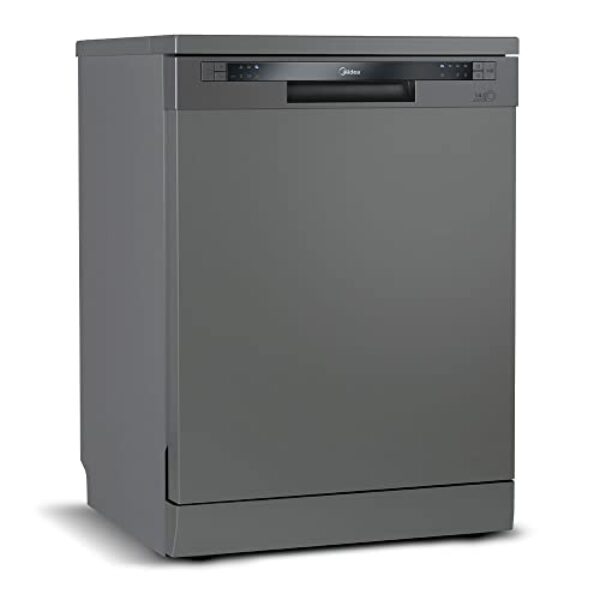 LAVA-LOUCAS MIDEA 14 SERVICOS CINZA 220V