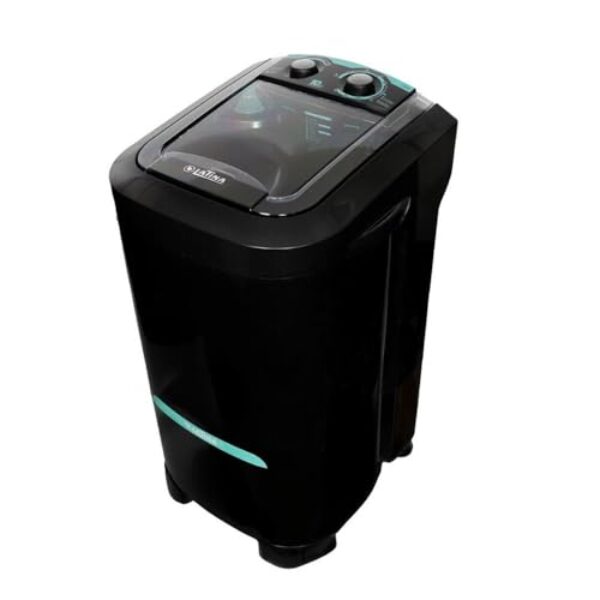 Lavadora De Roupas Tanquinho 127v Latina 10kg Semiautomática La553 Preto