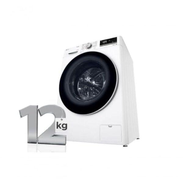 Lava e Seca Smart Lg Vc4 12kg Branca Com Inteligência Artificial Aiddcv5012wc4110v