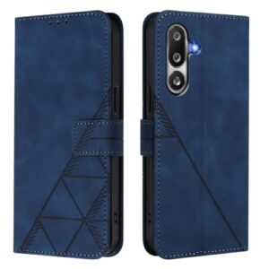 LEMAXELERS Capa para Samsung Galaxy M36 5G couro PU com [compartimentos para cartão] [suporte] [alça de pulso] [alça de pulso] proteção à prova de choque capa carteira flip para Samsung Galaxy M36 5G
