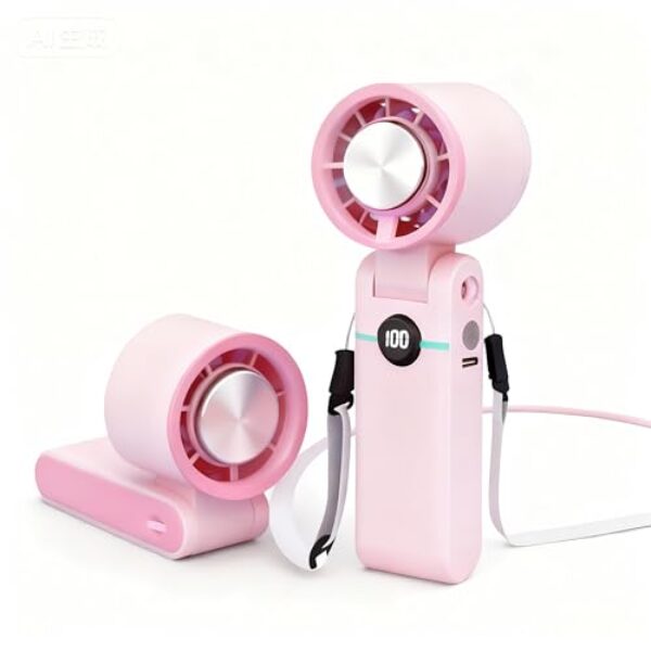 LENEFU Ventilador turbo portátil portátil com refrigerador de gelo, velocidade (1-199) ventilador pessoal recarregável [20.000 RPM] Ventoinhas de bolso pequeno para viagem/ar livre/casa/escritório
