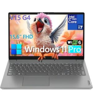 Lenovo Laptop de 15,6 polegadas, Intel 10-Core i7-13620H (Beat Ultra 7 255U), RAM DDR4 de 24 GB, SSD PCIe de 1 TB, WiFi 6, Bluetooth 5.2, Computador FHD para negócios e estudantes, RJ45, Tipo-C, HDMI