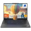 Lenovo Laptop ThinkPad E16 G2 Business, 16 polegadas FHD+, AMD 8-Core Ryzen 7 7735HS (Beat i7-1360P), 32GB DDR5, SSD PCIe de 1TB, WiFi 6E, leitor de impressão digital, teclado