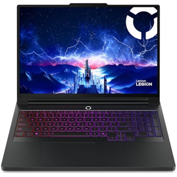 Lenovo Legion Pro 7i Gen 10, laptop para jogos AI, Intel Ultra 9 275HX, OLED de 16 polegadas 2,6 K (2560 x 1600) 240 Hz 500 nits, 64 GB DDR5, SSD de 4 TB, NVIDIA RTX 5090, 5 MP Camera E Shutter, Wi-Fi