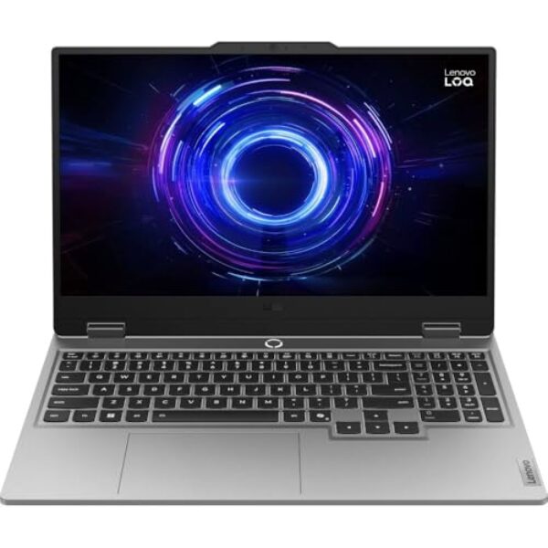 Lenovo LOQ 15IRX10 Notebook Gamer, Intel Core i7-13650HX, RTX 5060 8GB, 16GB RAM DDR5, SSD 512GB, Tela 15.6" FHD 144Hz, Luna Grey