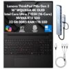 Lenovo ThinkPad P16s Gen 3 Mobile Workstation Laptop 2025, 40.6 cm WQUXGA 4K OLED, Intel 16-Core Ultra 7 155H, 32GB RAM, 1TB SSD, NVIDIA RTX 500, Thunderbolt 4, FPReader, IR Cam, Copilot Windows 11