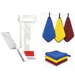 Limpador De Transpasse Espatula Limpa Vidros Janelas E Box (1 ESPATULA c/REFIL)