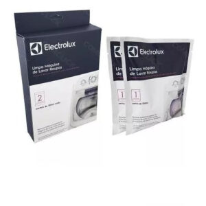 Limpa Máquina de Lavar Roupas Electrolux Kit com 2 Sachês