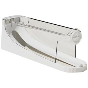 LUMINFLY Organizador de ovos de geladeira com sistema de rolamento e escala de tempo, armazenamento transparente e econômico para geladeiras e balcões, design de acesso conveniente