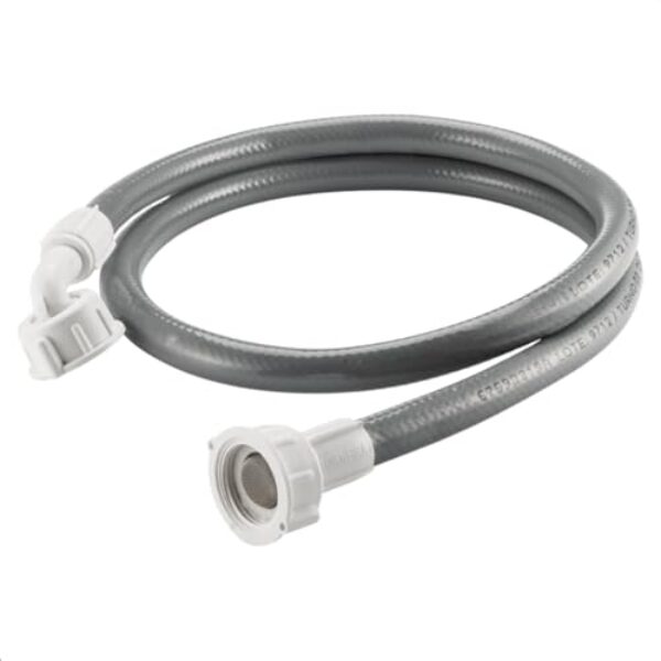 Mangueira de Entrada 3 Metros com Filtro – Para Máquina de Lavar Brastemp, Electrolux, Consul, Tanquinho e Lava Louças - Diametro 3,8"