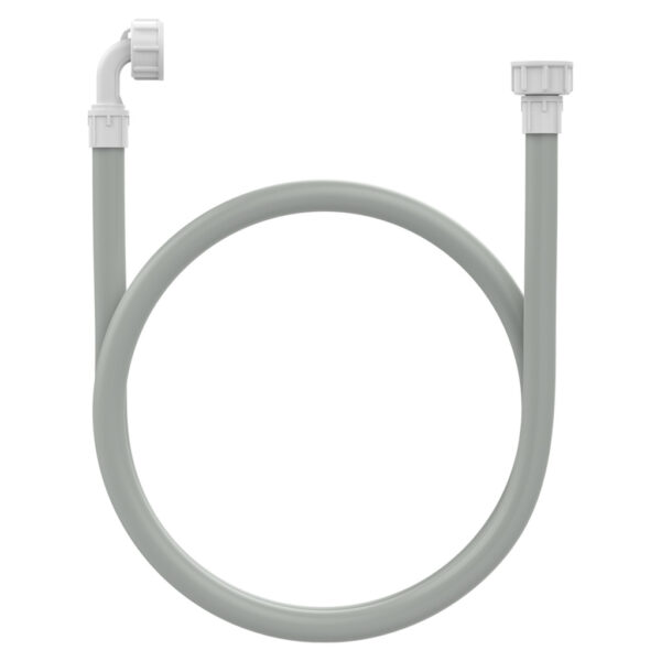 MANGUEIRA DE ENTRADA P/ MAQUINA DE LAVAR ROUPA E LOUCA CINZA 1,20M BLUKIT