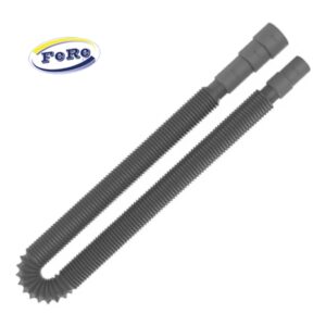 Mangueira Sanfonada De Saída maquina Lavadora Roupa e louça universal cor cinza 800mm a 2200mm