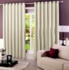 M&C Cortinas Beatriz Blackout com Voil, Cortina para Quarto e Sala, 2,80m x 2,50m, Voil Frontal com Forro Blackout PVC, 100% Poliéster, Bloqueia 100% Luz