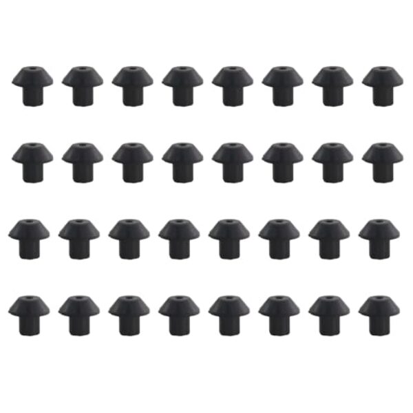 MDXing 32 peças de reposição para fogão a gás preto, 3/40.6 cm, peça de substituição de borracha WB2K101 AP2622260 PS241358 WB02T10461