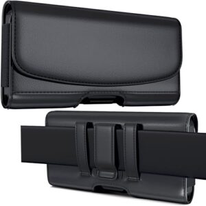Meilib Coldre para Samsung Galaxy Ultra S25 S24 S23 S22 S21 S20, A54 A53 A32 A15 A14 A13 A03s - Capa para cinto para celular com clipe, bolsa de transporte para cartão de identificação (serve para